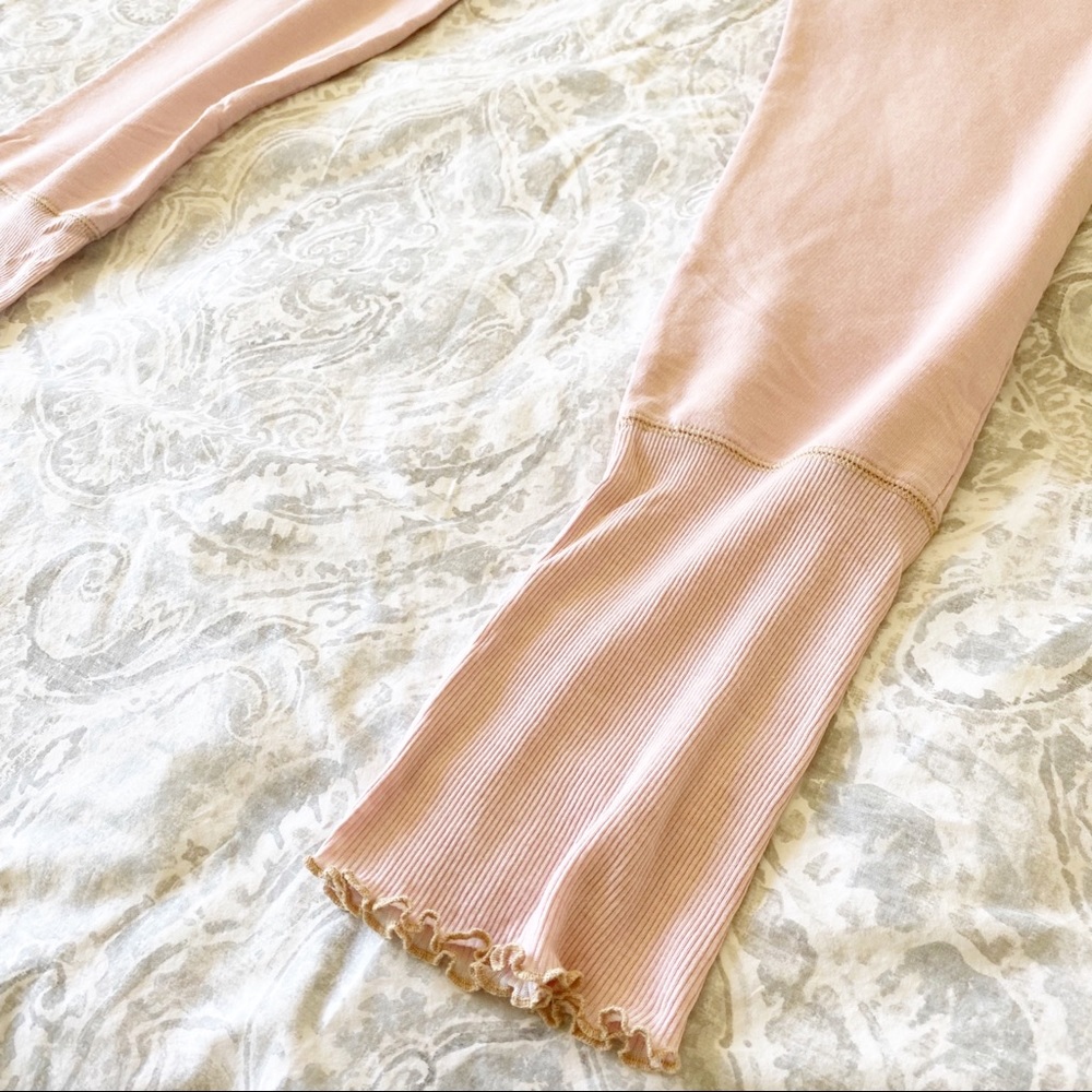 FREE PEOPLE Intimately Cozy All Day Harem Joggers Daytime Fireworks Large NEW - Picture 9 of 12